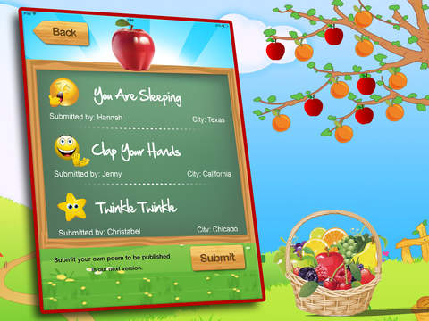 Fruit ABC Learning Kids - Fun Nursery Rhymes and Tracing Book Fruit ABC Learning Kids - Fun Nursery Rhymes and Tracing Book