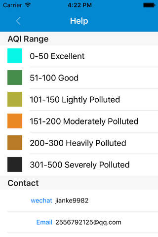 Air Quality Index Map screenshot 3