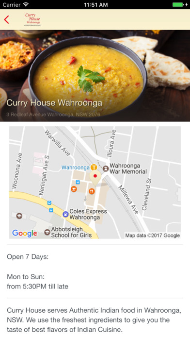 Curry House Wahroonga screenshot 2