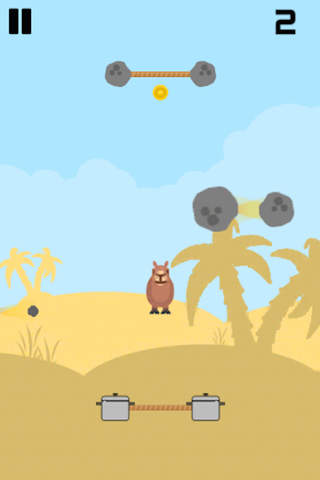 Camel Bounce - Fun simple arcade bouncing game screenshot 2