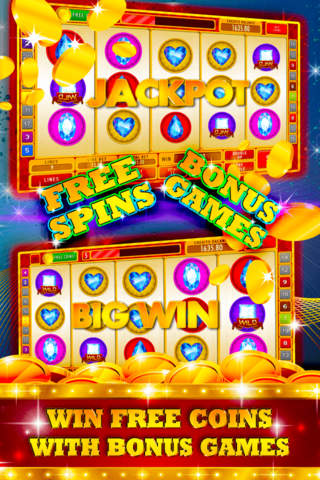 Deluxe Jewels Slots: Roll the diamond dice and play the luckiest digital coin betting screenshot 2