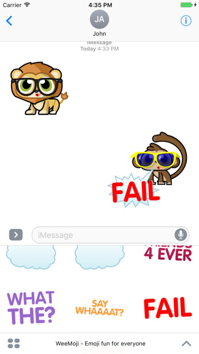 WeeMoji - Emoji fun for everyone! screenshot 3