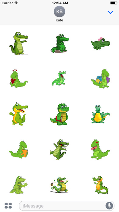Alligator Stickers screenshot 2