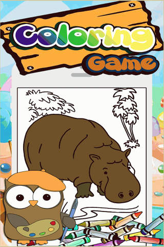 Coloring Games Safari Animals Version screenshot 2