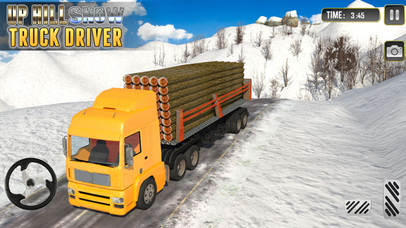 Up Hill Snow Truck Driver screenshot 3