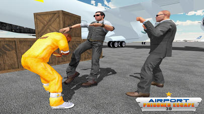 Airport Prisoner Escape Sim 3D screenshot 2