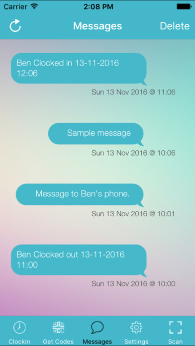 Smart Clockin Timecard Manager screenshot 2