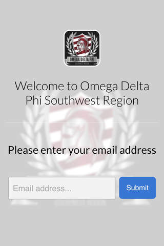 Omega Delta Phi Southwest Region screenshot 2