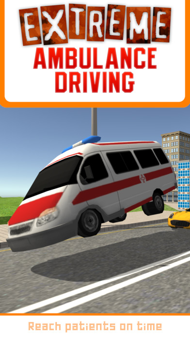 Extreme Ambulance Driving Pro screenshot 2