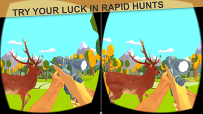 Low Poly Deer Sniper Hunting- VR (Virtual Reality) screenshot 4