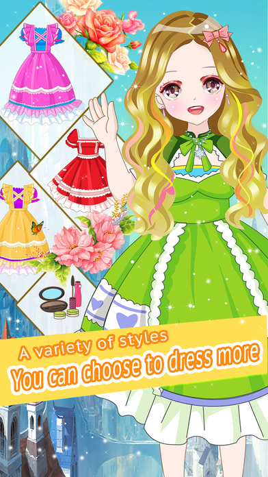 Fashion Princess Dressup Story-Free fashion games screenshot 3