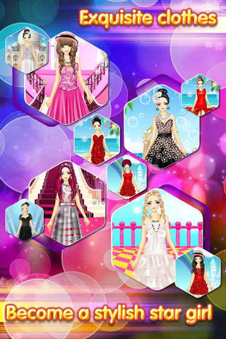 Princess Party Style – Fashion Celebrity Beauty up Salon for Girls screenshot 3