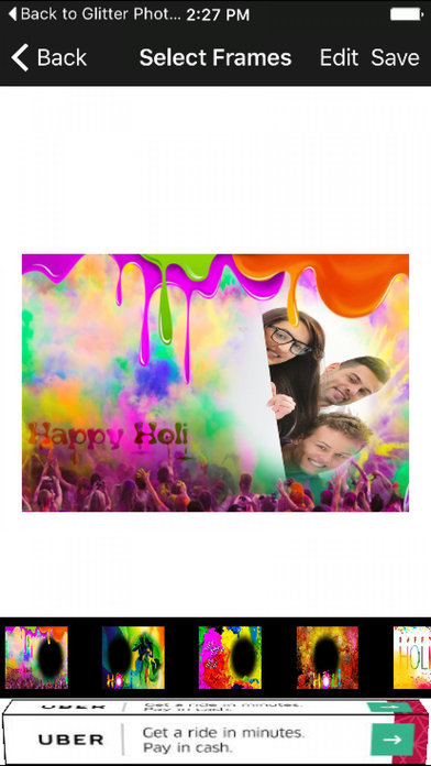 Holi Photo Frames Top New Colourful Wishes Collage screenshot 4