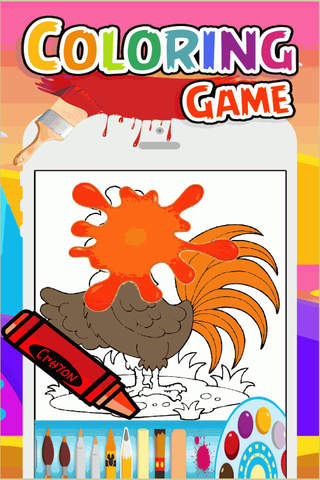 Color Games Chicken Version screenshot 2
