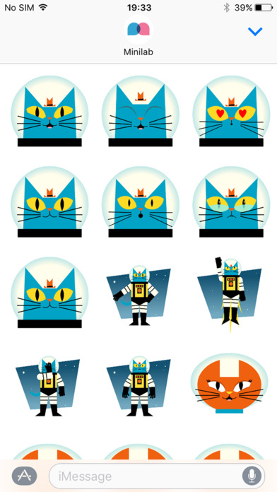 Astro Cat Stickers screenshot 4