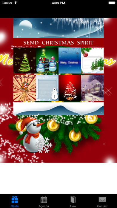 Christmas cards Sender screenshot 2