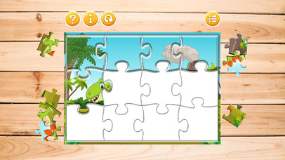 Dinosaur Jigsaw Puzzle Games For Preschool Toddler screenshot 3