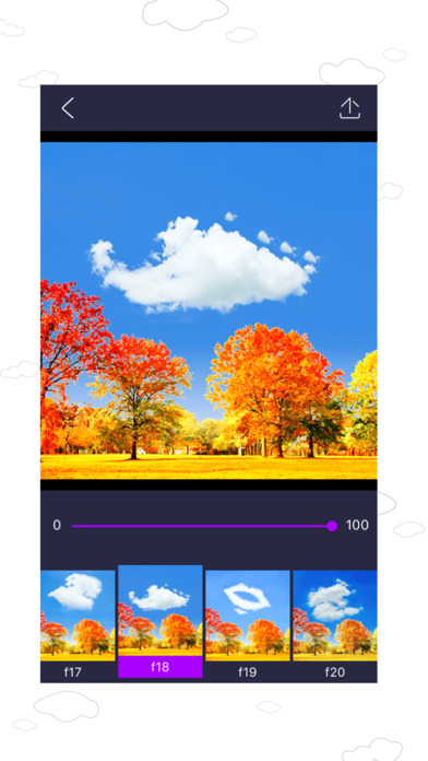 Filter Camera - Fun Clouds & Funny Filters - PRO screenshot 4