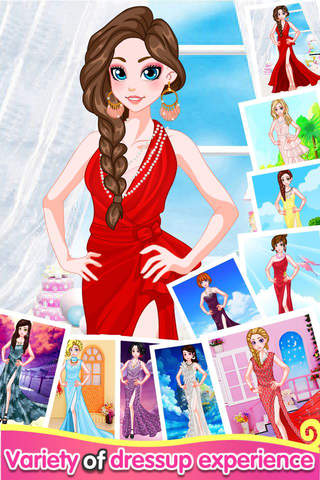 Prom Dress - Girls Games screenshot 2