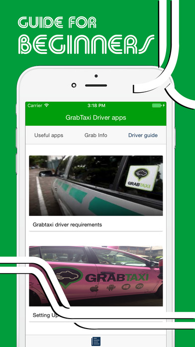 App for Grab Taxi Drivers screenshot 2