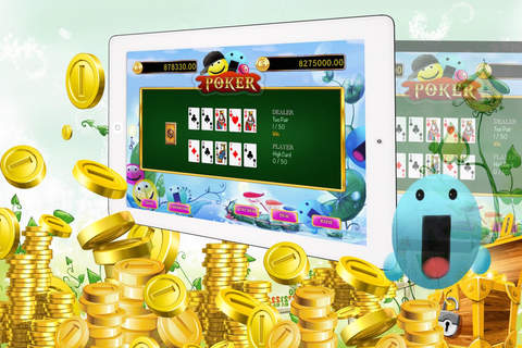Smiley Face Poker - Free Game with VideoPoker, Bet to Spin & Big Win screenshot 2