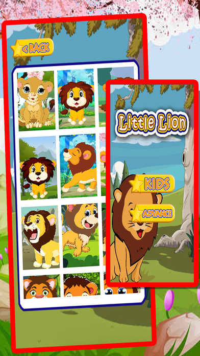 Lion For Jigsaw Puzzle Game Education screenshot 2