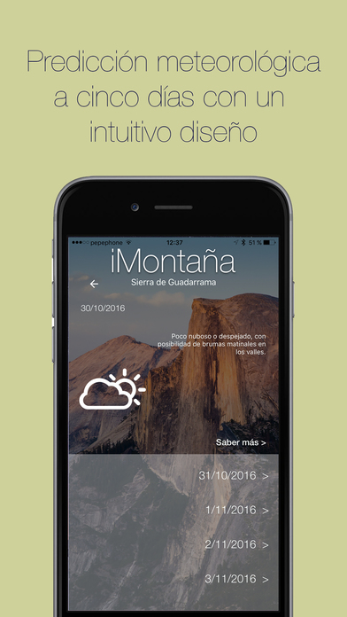 iMontaña - Meteorología screenshot 3