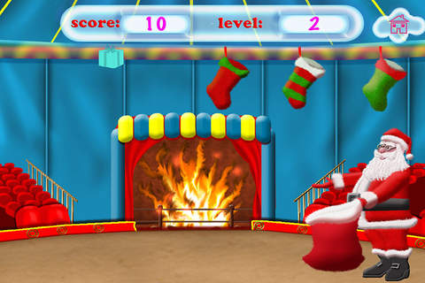 Circus Stockings - Throw Gifts Challenge screenshot 3