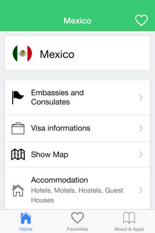 Embassies Consulates & Visa Requirements in North America (USA, Canada, Mexico) screenshot 2