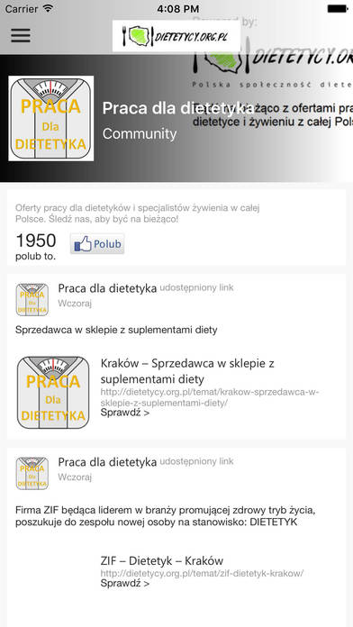 Dietetycy.org.pl screenshot 3