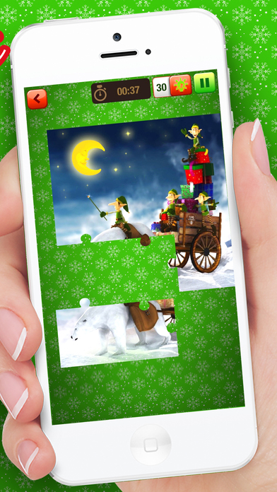 Christmas Jigsaw Puzzle – Best Brain Game For Kids screenshot 2