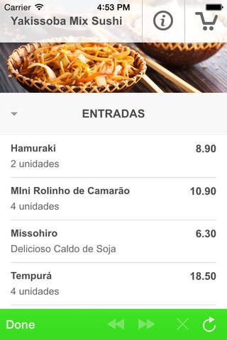 Yakissoba Mix Sushi screenshot 2