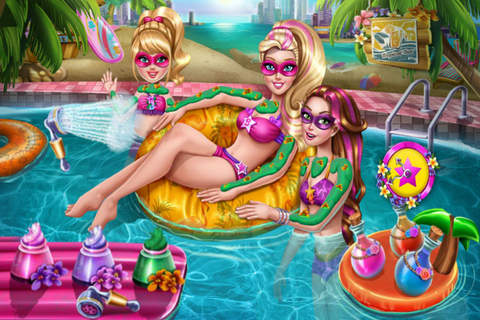 Super Princess Pool Party screenshot 2