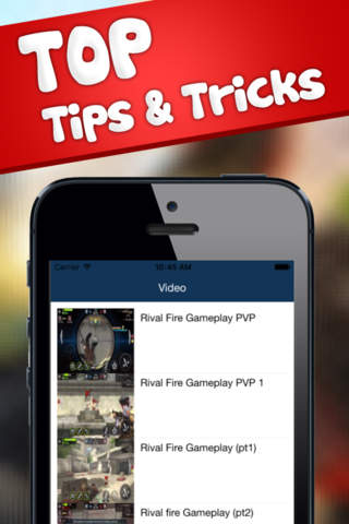 Guide for Rival Fire screenshot 2