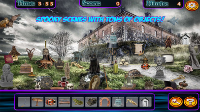 Hidden Objects: Haunted Halloween Mansions screenshot 3