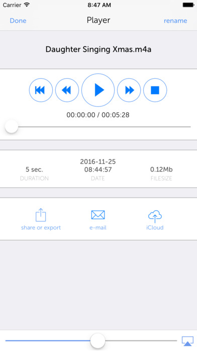 Instant Rec Lite: Audio Recorder & Voice Recording screenshot 3