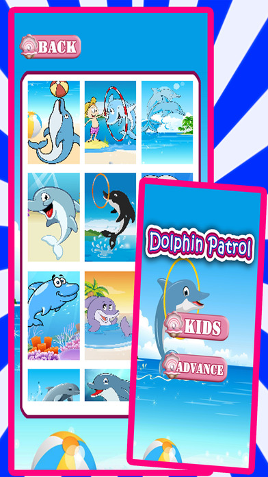 Sea Dolphin Patrol Jigsaw Puzzle Game Fun For Kids screenshot 2