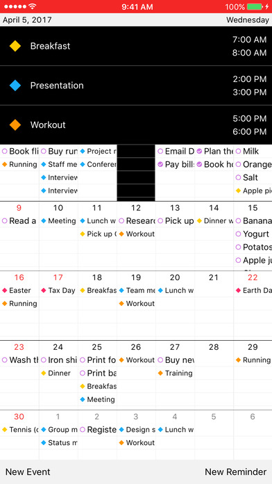 Week Agenda + Todo List | WeekUp Calendar screenshot 3