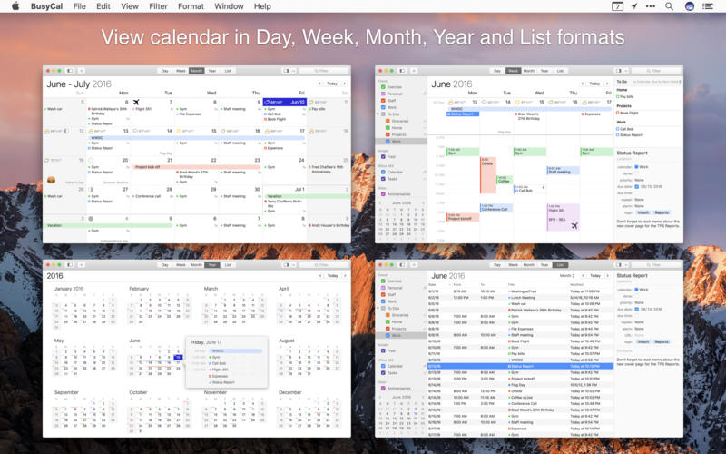 BusyCal 3 - Calendar, Reminders & To Dos 앱스토어 스크린샷