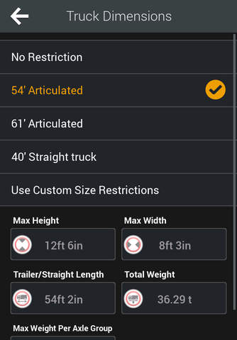 CoPilot Truck Europe - GPS Navigation for Truck screenshot 4