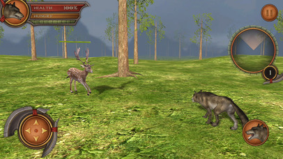 3D Wolf Simulator 2 - Fantastic Hunting screenshot 2