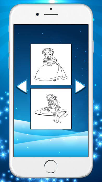 Kids Coloring Book : Princess screenshot 2