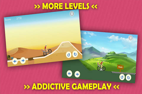 Happy Bike Climb Hill Win Extreme Road 2 screenshot 4