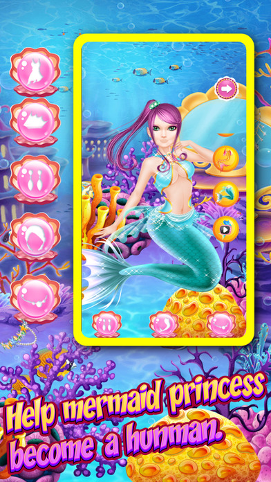 Princess Mermaid Ocean Salon Games screenshot 3