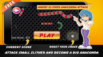 Angry Slither Anaconda Attack screenshot 2