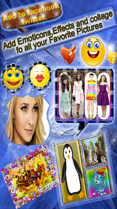 Emoji 2 Emoticons + Pic InstaCollage for Instagram screenshot 3