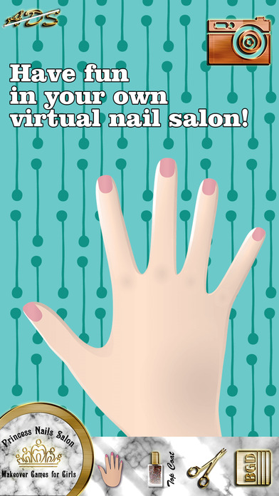 Princess Nail Salon & Beauty Make.over Game screenshot 3