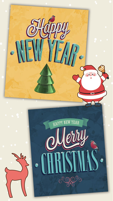 Merry Christmas Cards 2016- Pictures with messages screenshot 2
