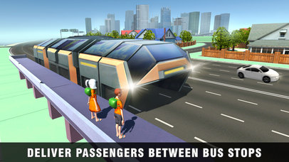 China Transit Elevated Bus Simulator screenshot 3
