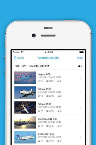 Apollo Jets - Private Aircraft and Jet Charters screenshot 4